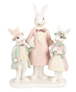 ΔΙΑΚΟΣΜΗΤΙΚΗ ΦΙΓΟΥΡΑ ΛΑΓΟΥΔΙΝΑ ΜΕ 2 ΛΑΓΟΥΔΑΚΙΑ ΡΟΖ ΑΠΟΧΡΩΣΕΙΣ