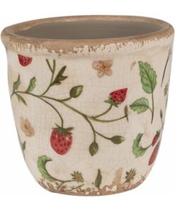 ΚΕΡΑΜΙΚΟ ΚΑΣΠΩ ΜΠΕΖ ΚΡΑΚΕΛΕ ΜΕ ΜΟΤΙΒΟ ΦΡΑΟΥΛΕΣ - SMALL