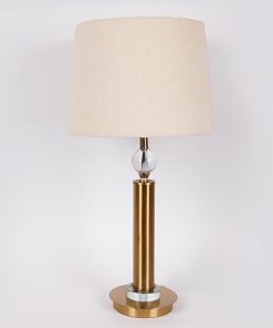 ΕΠΙΤΡΑΠΕΖΙΑ ΛΑΜΠΑ ΜΕ ΜΠΕΖ ΚΑΠΕΛΟ,ΧΡΥΣΗ ΜΕΤΑΛΛΙΚΗ ΒΑΣΗ ΚΑΙ ΓΥΑΛΙΝΗ ΛΕΠΤΟΜΕΡΕΙΑ