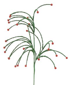 ΣΤΙΚ ΜΕ ΠΡΑΣΙΝΟ ΓΚΛΙΤΕΡ ΚΑΙ ΚΟΚΚΙΝΑ ΚΟΥΔΟΥΝΑΚΙΑ