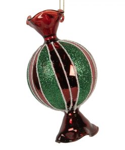 ΓΥΑΛΙΝΟ ΣΤΟΛΙΔΙ ΚΑΡΑΜΕΛΑ ΣΤΡΟΓΓΥΛΗ ΚΟΚΚΙΝΟ/ΠΡΑΣΙΝΟ