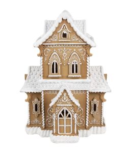 GINGERBREAD ΣΠΙΤΙ ΜΕ ΦΩΤΙΣΜΟ LED