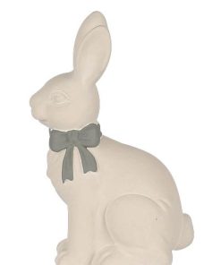 ΛΕΥΚΟΣ ΤΣΙΜΕΝΤΕΝΙΟΣ ΛΑΓΟΣ ΜΕ ΓΚΡΙ/ΒΕΡΑΜΑΝ ΦΙΟΓΚΟ - SMALL