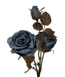 ΚΛΑΔΙ ΤΡΙΚΛΩΝΟ ΤΡΙΑΝΤΑΦΥΛΛΟ ΣΚΟΥΡΟ ΜΠΛΕ