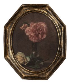 ΚΑΔΡΑΚΙ ΤΟΙΧΟΥ ΜΕ ΑΝΤΙΚΕ ΧΡΥΣΗ ΚΟΡΝΙΖΑ ΚΑΙ ΜΑΥΡΟ ΦΟΝΤΟ ΜΕ ΑΝΘΗ ΑΝΤΙΚΕ ΧΡΥΣΗ ΚΟΡΝΙΖΑ