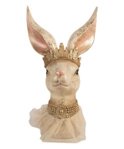 ΔΙΑΚΟΣΜΗΤΙΚΗ ΠΡΟΤΟΜΗ ΛΑΓΟΥΔΙΝΑ ΜΠΕΖ/ΡΟΖ ΜΕ ΧΡΥΣΗ ΚΟΡΩΝΑ