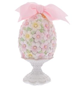 ΑΥΓΟ ΣΕ ΒΑΣΗ ΜΕ ΑΝΑΓΛΥΦΑ ΠΟΛΥΧΡΩΜΑ ΑΝΘΑΚΙΑ ΚΑΙ ΡΟΖ ΦΙΟΓΚΟ