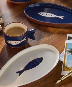 ΦΛΥΤΖΑΝΑΚΙ ESPRESSO ΨΑΡΑΚΙ ΜΠΛΕ/ΛΕΥΚΟ